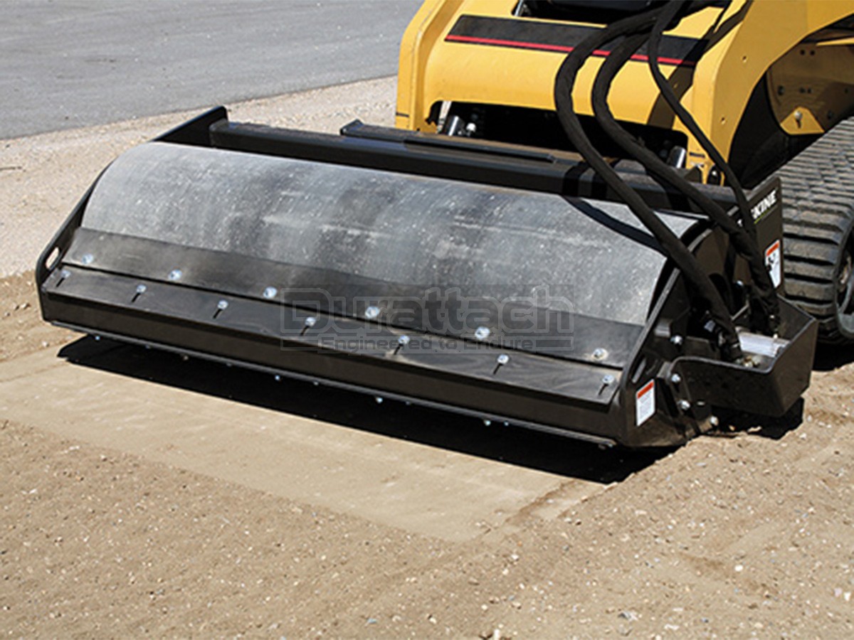 Using a Skid Steer Vibratory Roller / Compactor & Where to Buy Durattach